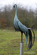 fotodocument bronzen tuinbeeld 2Proud